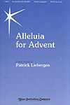 Alleluia for Advent SATB choral sheet music cover